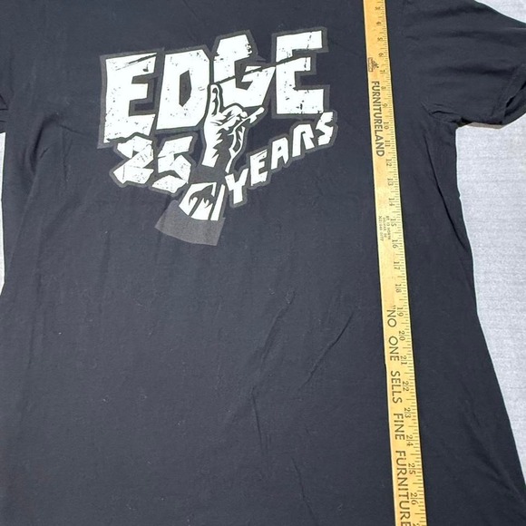 WWE Edge 25 Years T-Shirt - Black Mens XL- Wrestling Legend Rated R Superstar - Picture 3 of 6
